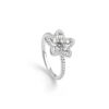 Anello Oro Bianco Diamanti Salvini Collezione Magia Garden