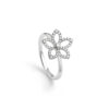 Anello Oro Bianco Diamanti Salvini Collezione Magia Garden