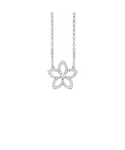 Collana Oro Bianco Diamanti Salvini Collezione Magia Garden