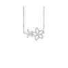 Collana Oro Bianco Diamanti Salvini Collezione Magia Garden