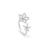 Anello Oro Bianco Diamanti Salvini Collezione Magia Garden