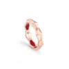 Anello Oro Rosa Diamanti Salvini Collezione Eva