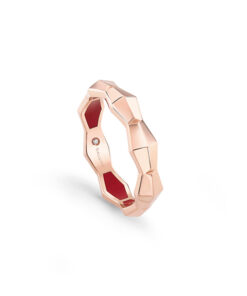 Anello Oro Rosa Diamanti Salvini Collezione Eva