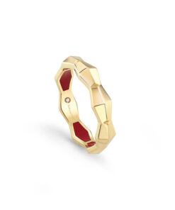 Anello Oro Giallo Diamanti Salvini Collezione Eva