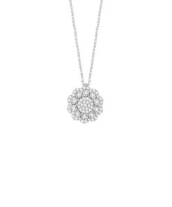 Collana Oro Bianco Diamanti Bliss Collezione Charlene