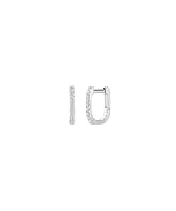 Orecchini Oro Bianco Diamanti Salvini Collezione Bagliori