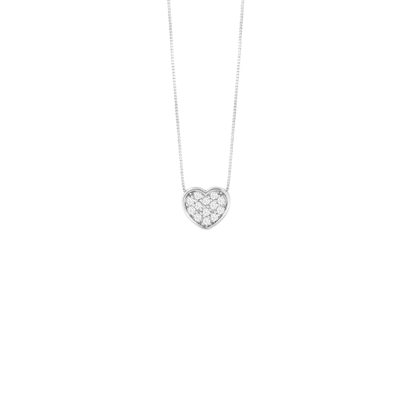Collana Oro Bianco Diamanti Bliss Collezione Dream Forme