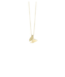 Collana Oro Bianco Diamanti Gialli Bliss Collezione Dream Forme