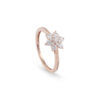 Anello Oro Rosa Diamanti Salvini Collezione Primavera