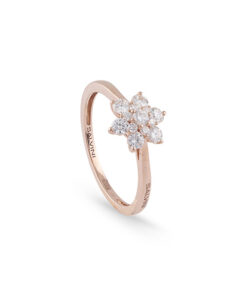 Anello Oro Rosa Diamanti Salvini Collezione Primavera