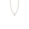 Collana Oro Bianco Diamanti Perla Bliss Collezione Paradise
