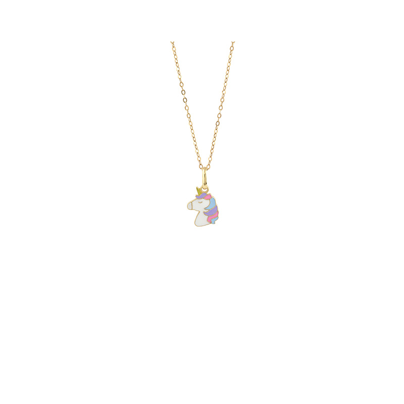 Collana Oro Giallo Smalto Bliss Collezione My Baby
