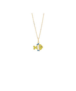 Collana Oro Giallo Smalto Bliss Collezione My Baby