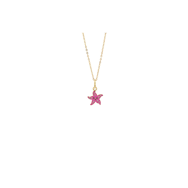Collana Oro Giallo Smalto Bliss Collezione My Baby