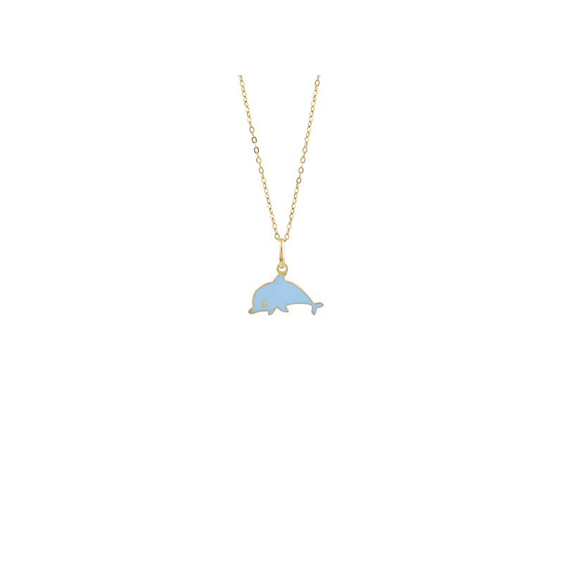 Collana Oro Giallo Smalto Bliss Collezione My Baby