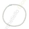 Collana Argento Bianco Perle Salvini Collezione Perla