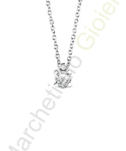 Punto Luce Oro Bianco Diamanti Salvini Collezione Anversa