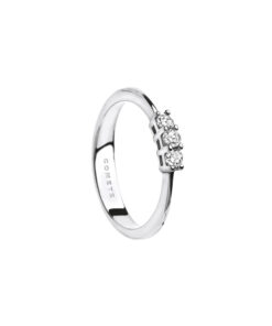 Trilogy Oro Bianco Diamanti Comete Gioielli Collezione Easy Basic