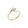 Solitario Oro Giallo Diamanti Comete Gioielli Collezione Solitari