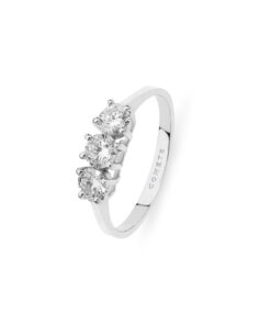 Trilogy Oro Bianco Diamanti Comete Gioielli Collezione Classic