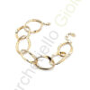 Bracciale Argento Giallo Marcello Pane