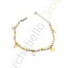 Bracciale Argento Bianco Giallo Marcello Pane