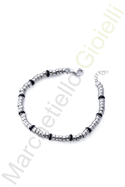Bracciale Argento Bianco Marcello Pane