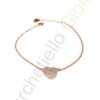 Bracciale Argento Rosa Zirconi Marcello Pane