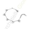 Bracciale Argento Bianco Zirconi Marcello Pane