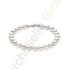 Bracciale Oro Bianco Perle Comete Gioielli Collezione Classic