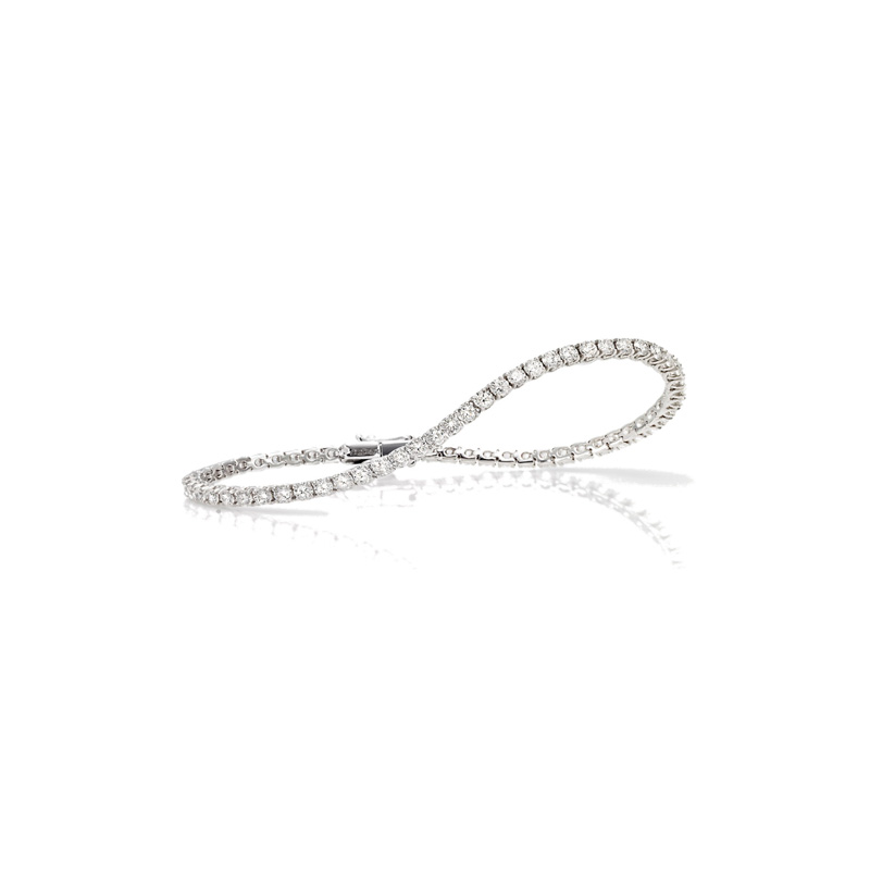 Tennis Oro Bianco Diamanti Crieri Collezione Classic