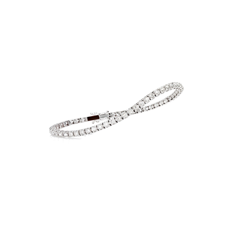 Tennis Oro Bianco Diamanti Crieri Collezione Icon