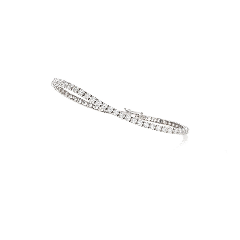 Tennis Oro Bianco Diamanti Crieri Collezione Valentine