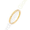 Anello Oro Giallo Diamanti Pontevecchio Collezione Giotto