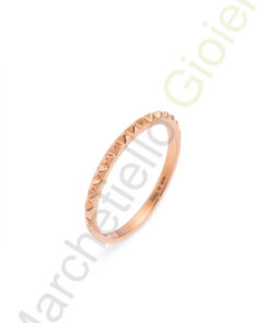Anello Oro Rosa Pontevecchio Collezione Giotto
