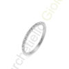 Anello Oro Bianco Diamanti Pontevecchio Collezione Giotto