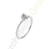 Anello Oro Bianco Diamanti Pontevecchio Collezione Giotto