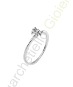 Anello Oro Bianco Diamanti Pontevecchio Collezione Giotto