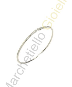 Bracciale Oro Bianco Diamanti Pontevecchio Gioielli Collezione Artemide