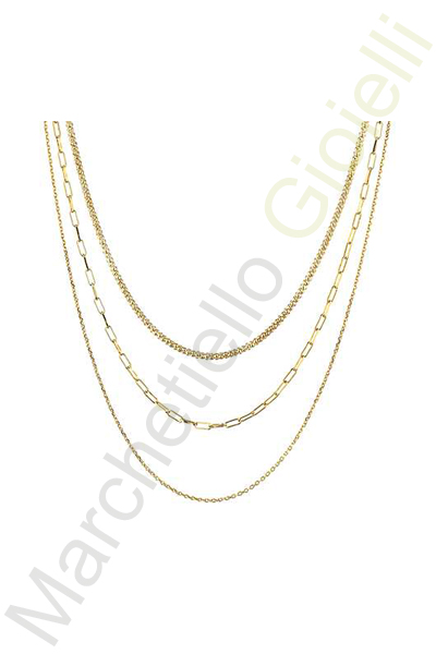 Collana Argento Giallo Marcello Pane