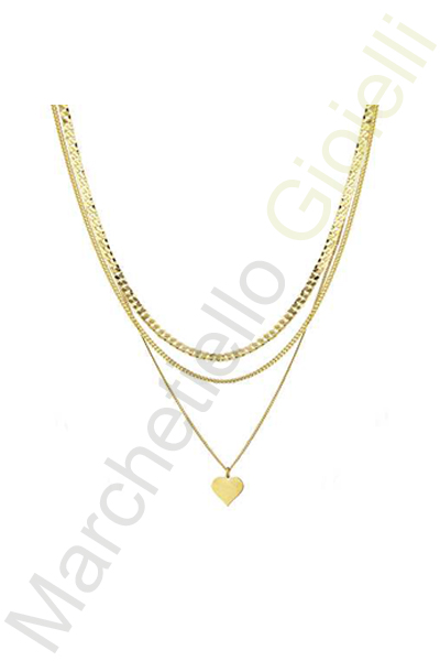 Collana Argento Giallo Marcello Pane