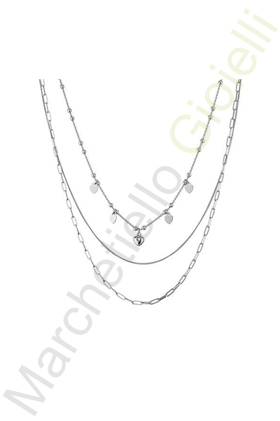 Collana Argento Bianco Marcello Pane