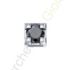 Charm Oro Bianco Diamante Nero Elements Collezione Mille Luci