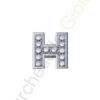 Charm Oro Bianco Diamanti Elements Collezione Messaggi