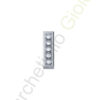 Charm Oro Bianco Diamanti Elements Collezione Messaggi