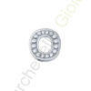 Charm Oro Bianco Diamanti Elements Collezione Messaggi