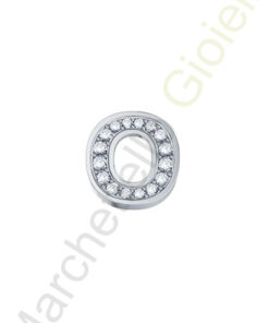 Charm Oro Bianco Diamanti Elements Collezione Messaggi
