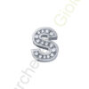 Charm Oro Bianco Diamanti Elements Collezione Messaggi