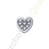 Charm Oro Bianco Diamanti Elements Collezione Battiti