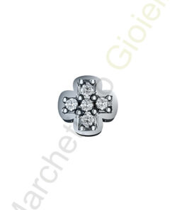 Charm Oro Bianco Diamanti Elements Collezione Icone